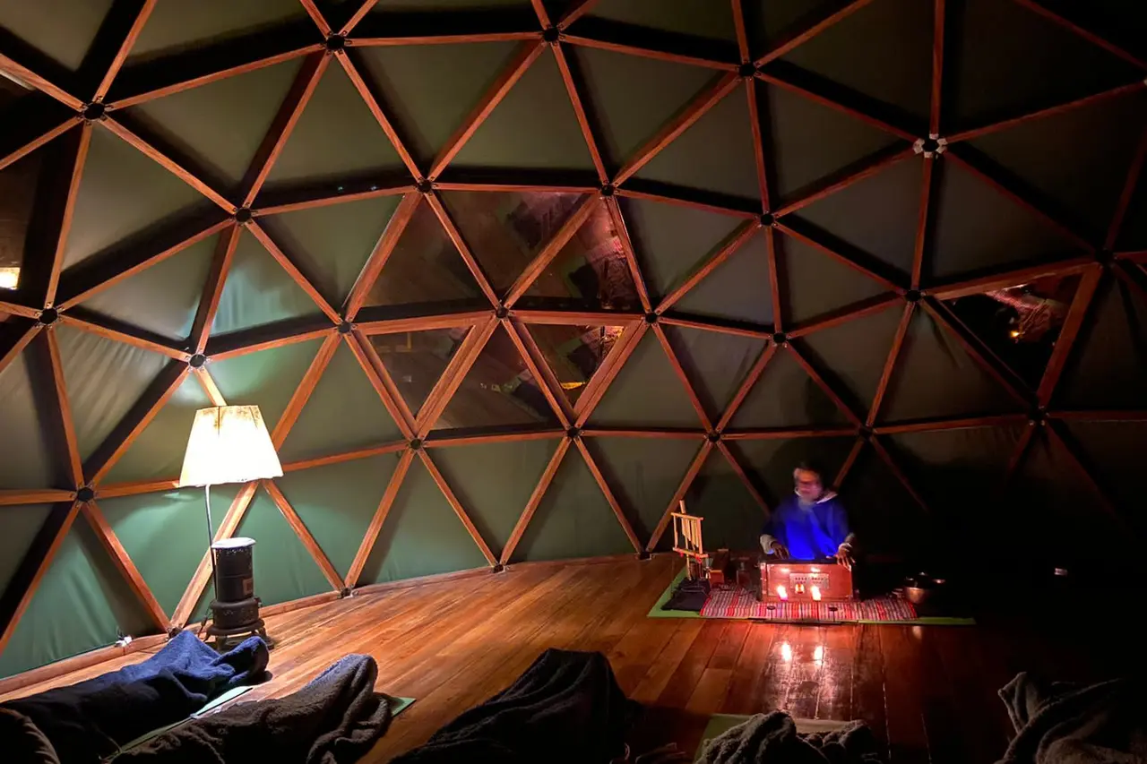 Sesión de sound healing